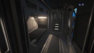 The Avenger's habitation area.