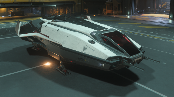 The Pisces from the front