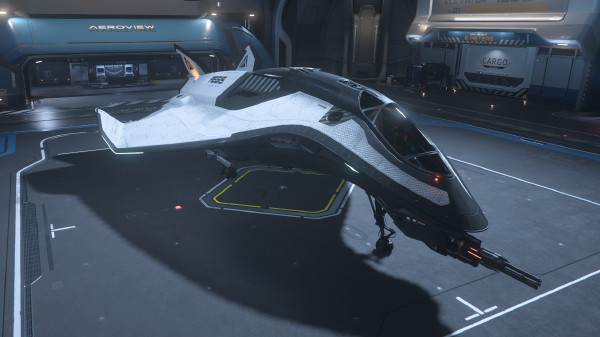 The Titan viewed from the front